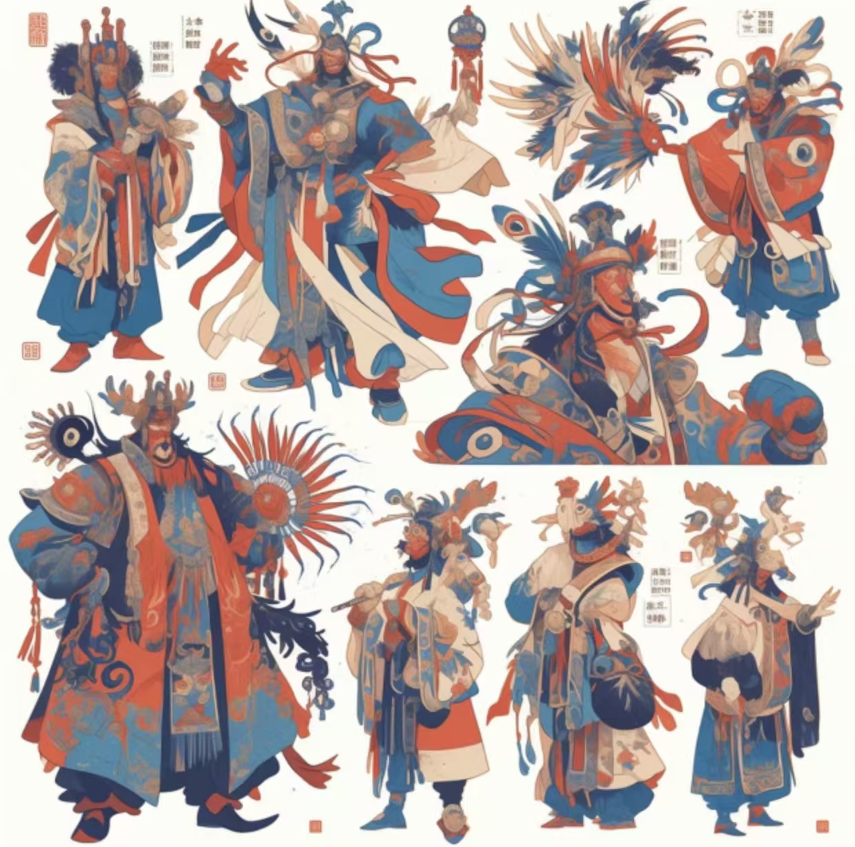 賨人服饰高清图片
